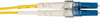 10m (32.8ft) LCLC YL OS2 SM Fiber Patch Cable INDR Zip OFNR -- EFN310-010M-LCLC - Image
