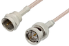 75 Ohm F Male to 75 Ohm BNC Male Cable 72 Inch Length Using 75 Ohm RG179 Coax - PE36153-72 - Pasternack