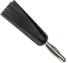 Banana Plug, 5A, Solder, Black, 10 Piece; Gender Pomona - 42H5191 - Newark, An Avnet Company