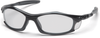 Pyramex Solara Safety Glasses with Black Frame and Clear - SB4310D - Safety Glasses USA