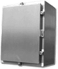 Aluminum Wallmount One Door Single Access Enclosure -- F-161206N4-AL - Image
