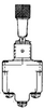 MICRO SWITCH TL Series Toggle Switch, 2 pole, 3 position, Screw terminal, Locking Lever -- 2TL49-21E