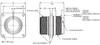 M5015 III circular connector - MS3450L18-10P - Powell Electronics, Inc.