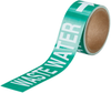 Brady Pipe Markers-To-Go B-736 Green Plastic Self-Adhesive Pipe Marker - 2 in Height - 12 in Length - Printed Msg = WASTE WATER - 73941 - 754473-73941 - R. S. Hughes Company, Inc.