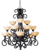 Large Chandeliers-Glass Shade - 28520 - Light Center (The)