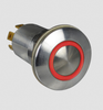 Shorter, Illuminated, Vandal Resistant Pushbutton Switch - LP3S-V - OTTO Controls