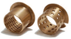 Flanged Wrapped Bronze Bearings -- Metric Bearings - Image