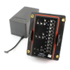 Eaton's Bussmann Series 15305-3-2-4 RTMR Fuse Panel, Holds 3 Mini relays, 10 Mini Fuses with Cover -- 46347 - Image