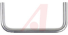 Handle; 1/4 in.; Chrome; Brass; 2 in.; 1-1/2 in.; 8-32; 9/16 in.; 1/4 in. - 70211196 - Allied Electronics, Inc.
