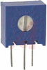 Trimmer;Cermet;Rest 2 Kilohms;PCB;1 Turn;Pwr-Rtg 0.5W - 70154116 - Allied Electronics, Inc.