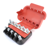 Eaton's Bussmann Series LMG5-E-1-001 Fuse Holder with Cover and Busbar, 5 Positions, 300A -- 46030 - Image