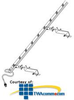 Chatsworth Products 70" Non-Surge Power Strip -- 12070 - Image