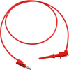 Test Lead, Red, 914.4Mm, 60V, 5A; Grabber Test Lead Type Pomona - 10M5040 - Newark, An Avnet Company