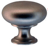Solid Brass Round Cabinet Knob, 1-1/4 Inch, S.. - 817090 - HardwareSource, Inc.