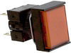 Switch,Pushbutton,Illuminated,DPDT,LED,24V,Rectangular GUARDED,RED,Momentary -- 70179928
