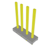 Headers, Male Pins - 612-HPM-04-04-T-S-ND - DigiKey