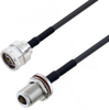 Low Loss Cable Jumper -- CA195LL030-2FT - Image