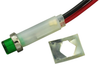 Panel Mount Indicator, Led, 7.92Mm, Green, 24V; Led Color Leecraft - 16F704 - Newark, An Avnet Company