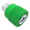 Captive Screw, M4 X 0.7, Flare-in, Phillips/Slot Combination, Knurled Green Knob - 4C-PS-M4-2F1-K014 - Southco