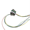 OD16mm Miniature slip ring with aluminum alloy housing 6channels 1A -  - JiuJiang Ingiant Technology Co., Ltd.