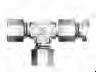 DIN Bite Type Tube Fitting - DSRT Swivel Adjustable Run Tee - Image