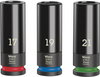 Socket Set, 1/2 Drive, 3Pc Rohs Compliant Wera - 66AH7468 - Newark, An Avnet Company