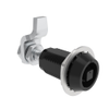 VISE ACTION® Compression Latch, Large Size, 7 mm Square, Aluminum Alloy, Hard Anodized, Black - E3-14-259 - Southco