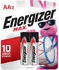 Alkaline Zn/mno2 Battery, 1.5V, Aa; Battery Voltage Energizer - 50F116 - Newark, An Avnet Company