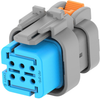 Automotive Housing, Plug, 6Pos, Key B; Product Range Te Connectivity - 22AJ2048 - Newark, An Avnet Company