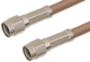 SMA Male to SMA Male Cable 48 Inch Length Using 95 Ohm RG180 Coax - PE3245-48 - Pasternack