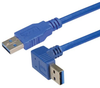 Usb Cable, 3.0 A Plug-A Plug, 0.5M, Blue; Connector A L-Com - 43AC1617 - Newark, An Avnet Company