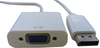 Cable, Dp Plug-Vga Socket, White, 200Mm; Connector To Connector Multicomp Pro - 69AC3150 - Newark, An Avnet Company