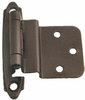 3/8 Inch Inset Hinge, Solid Brass, Oil Rubbed.. - 408298 - HardwareSource, Inc.