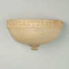 Greek Key Alabaster Uplgt - WL94 - Vaughan Designs, Inc.