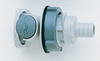 High-Flow Quick-Disconnect Hose Barb; Straight-through, PS, 5/8 -- GO-31307-27 - Image