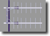 Stacked Heavy Duty 7-Element Yagi Antenna -- 2Y3347CC-D