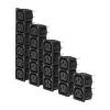 Strip Block for Snap-in Mounting with up to 7 IEC Appliance Outlets F - 4750 - SCHURTER Inc