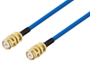 SMP Female to SMP Female Cable 100 CM Length Using PE-P047 Coax - PE3C0757-100CM - Pasternack
