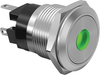 Pb Switch, Illum, Spdt, 5A, 250Vac, Grn; Product Range Eao - 48Y4197 - Newark, An Avnet Company