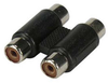 2-RCA Jacks to 2-RCA Jacks In-line Coupler - 201333 - Computer Network Accessories, Inc.