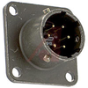 connector,metal circular,box mounting receptacle,size 10,6#20 solder pin contact - 70143348 - Allied Electronics, Inc.