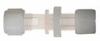 Bulkhead union, 3/8