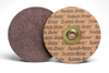 3M Scotch-Brite Non-Woven Aluminum Oxide Aluminum Surface Conditioning Quick Change Disc - Coarse Grade - 7 in Diameter - 5/8-11 in Center Hole - 64362 - 076308-64362 - R. S. Hughes Company, Inc.