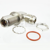 RA N Female (Jack) to N Female (Jack) Bulkhead Adapter, Nickel Plated Brass Body, 1.2 VSWR - SM4524 - Fairview Microwave Inc.