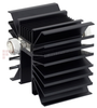 10 dB Fixed Attenuator 7/16 Male (Plug) to 7/16 Male (Plug) Directional Up to 3 GHz Rated to 300 Watts, Heatsink Body, 1.4 VSWR - SA3DMM300W-10 - Fairview Microwave Inc.