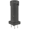 Shock-Safe Fuseholder, 5 x 20 mm, Slotted Cap/Fingergrip, vertical, IEC 60335-1 - FPG4 - SCHURTER Inc