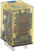 Relay;E-Mech;Gen Purp;DPDT;Cur-Rtg 10A;Ctrl-V 24DC;Vol-Rtg 250/30AC/DC;Pnl-Mnt - 70172649 - Allied Electronics, Inc.