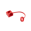 Modular/Ethernet Connector Accessories - 5073-RJ45PDCTC-RED-100PK-ND - DigiKey