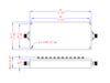 7375 MHz Cavity Band Pass Filter - AE7375B11996 - Anatech Electronics, Inc.