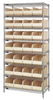 Bins & Systems - Stackable Shelf Bins - Wire Shelving Systems - WR8-443 - Quantum Storage Systems